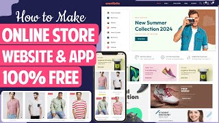 How to Create a FREE eCommerce Website with WordPress – ONLINE STORE 2024 [upl. by Nallac256]