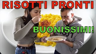 Proviamo i risotti pronti del supermercato BUONISSIMI [upl. by Htebzile]