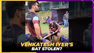 Nitish Rana amp Rinku Singh try to steal Venkatesh Iyers bat  KKR IPL 2022 [upl. by Guinevere]