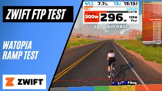 How to Measure Your FTP on Zwift  Ramp Test Overview [upl. by Jadda]