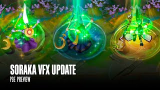 Soraka VFX Update  League of Legends [upl. by Mikal]