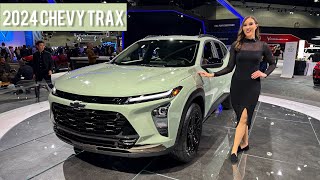 AllNew 2024 CHEVY TRAX A Small Chiseled SUV That Gives You Tons of Value For Under 25K [upl. by Halsy]