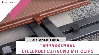 Kovalex® Kunststoffclip zum Anbringen von Terrassendielen [upl. by Meeker161]