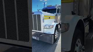 Blue Beacon  bluebeacon peterbilt flatbed peterbilt389 iowa80 adkinsspecializedcarriers fyp [upl. by Annaynek]