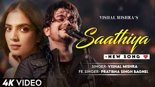 Saathiya AUDIO Yudhra  Vishal Mishra Pratibha Singh Baghel  Malavika M Siddhant C [upl. by Euell]