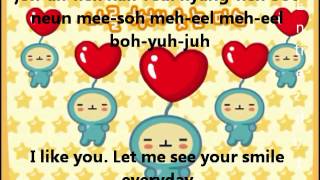 Korean number song with Lyrics  English sub [upl. by Yoshi]