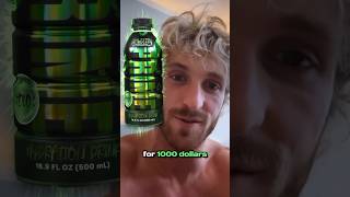 Logan Paul offers 1000 for a PRIME bottle prime ksi loganpaul [upl. by Drucie511]