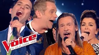 Starmania – Quand on arrive en ville  Garou Mika Jenifer amp Florent Pagny  The Voice 2014│Prime 3 [upl. by Oicneconi282]