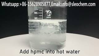 How to dissolve Hpmc [upl. by Nwahsor464]