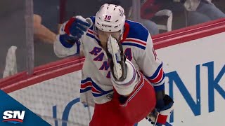 Artemi Panarins Tipper Wins It In OVERTIME For The Rangers In Game 3 [upl. by Shaper127]