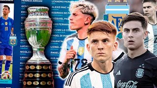 Estos son los CONVOCADOS de ARGENTINA para la COPA AMÉRICA  Sorpresas y Ausentes de Scaloni [upl. by Aimal425]