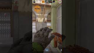 Heroic round win with 2hp pushing inferno as CT 4kills cs2 counterstrike2 waitfortheend clutch [upl. by Llemej568]