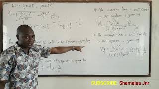 MultipleChannel Queuing Model by Dr Douglas K Boah Shamalaa JnrArchimedes [upl. by Mastic773]