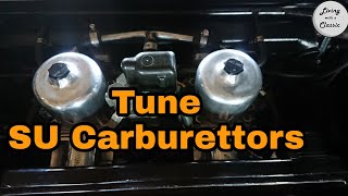 How to Tune SU Carburettors [upl. by Nadabas]