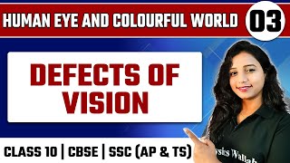 HUMAN EYE AND COLOURFUL WORLD 03  Defects of Vision  Physics  Class 10thCBSESSC AP amp TS [upl. by Lole811]