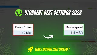 How To Speed Up uTorrent Download  Boost Download Speed 300 More [upl. by Anyzratak]