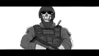 MW2 comic dub w video clip [upl. by Esinahs948]