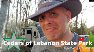 Cedars of Lebanon  Campground Review Lebanon Tennessee [upl. by Avalsorim]