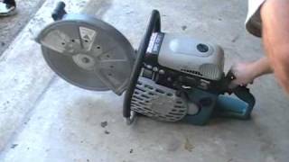 Makita DPC 7311 Concrete SawMP4 [upl. by Krid]