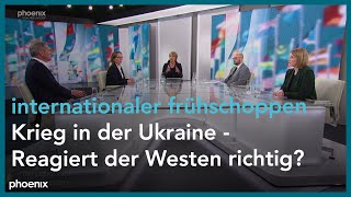 internationaler frühschoppen Krieg in der Ukraine  Reagiert der Westen richtig [upl. by Nadine562]