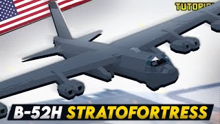 Boeing B52H quotStratofortressquot Bomber  Plane Crazy  Tutorial [upl. by Karl]