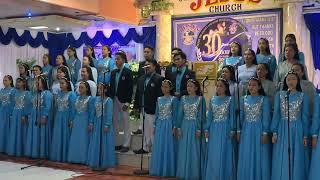 Psalms 27  IBC  JMCIM OLONGAPO chorale  30th Year Church Anniversary  October 30 2022 [upl. by Zoldi185]