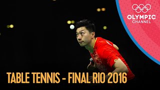 Mens Singles Table Tennis Final  Full Match  Rio 2016 Replays [upl. by Adim]