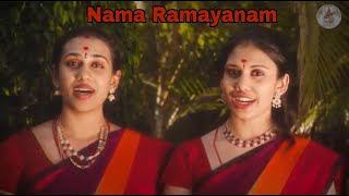 Nama Ramayanam  MSSubbulakshmi sung by SAishwarya amp SSaundarya [upl. by Oinotna]