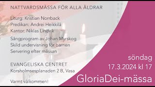 GloriaDeimässa från EC i Vasa [upl. by Fitzpatrick]