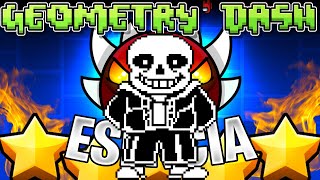 LIVE GEOMETRY DASH JE RECRÉER LE BOSS FIGHT DE SANS DANS GEOMETRY DASH  esencia 74 [upl. by Ahsilra]