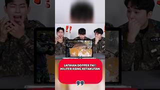 LATIHAN DOPPER TNI  Militer Asing Ketakutan shortvideo dopper tni [upl. by Adnilim]