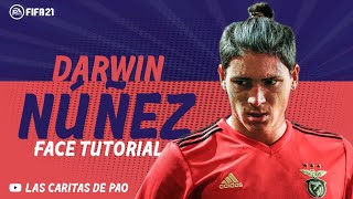 Darwin Núñez FACE FIFA 21 lookalike career mode  Pro Clubs  Clubes Pro BENFICA [upl. by Thanos596]