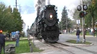 Pere Marquette 1225 amp Nickel Plate Road 765 Cadillac Limited 10032009 2 [upl. by Greenstein]