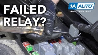 How to Diagnose a Failed Relay In Your Car Truck or SUV [upl. by Ahseet]