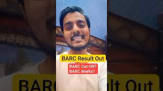 BARC Result आ गया है। BARC Cut Off कितनी गई  BARC Stage  1 And Stage  2 Marks [upl. by Bent608]