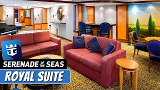 Serenade of the Seas  Royal Suite 1 Bedroom Tour amp Review 4K  Royal Caribbean Cruise Line RCCL [upl. by Daloris637]