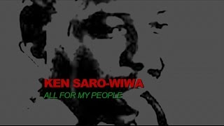 Ken SaroWiwa All For My People  CCTV Faces of Africa Broadcast 2014 [upl. by Rillings706]