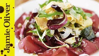 Omelette Salad amp Bresaola  Jamie at Home [upl. by Eerized197]