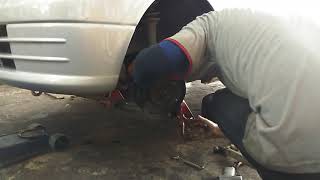 Change driveshaft perodua kelisa [upl. by Aizitel79]