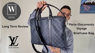 2 Year Review  Louis Vuitton PorteDocuments Voyage Damier Briefcase [upl. by Myrtle]