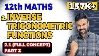 Class 12 Maths Chapter 2  Ex 21 Introduction Part 2  Inverse Trigonometric Functions [upl. by Hselin]