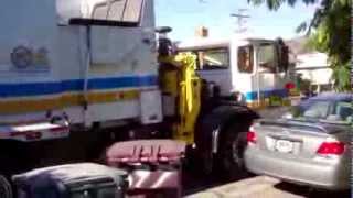 Glendale Environmental Services  Autocar Xpeditor Wayne Curbtender [upl. by Imuya236]