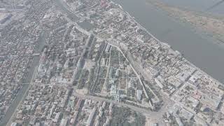 ALog Astrakhan Russia Historical and architectural complex of the Astrakhan Kremlin Aerial View [upl. by Hanoj]