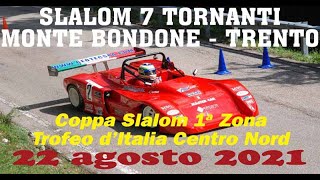 9° Slalom 7 Tornanti Monte Bondone Trento 2021  Monica Valle  Renault 5 Gt Turbo [upl. by Amari]