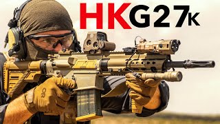 HK G27k Coolest German Battle Rifle Was a 417 [upl. by Costin237]