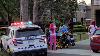 Rexdale Extended scene footage of mass shooting at kids birthday party 6192021 [upl. by Yelnats]