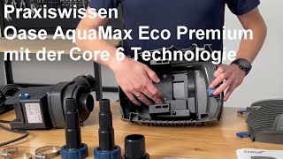 Oase AquaMax Eco Premium Core 6  DIE Filterpumpe für Ihren Teich  extrem sparsam  extrem leise [upl. by Anauqat995]