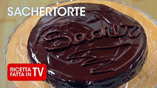 SACHERTORTE di Benedetta Rossi  Ricetta TV Fatto in Casa per Voi [upl. by Elyrrad]