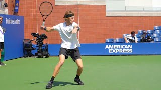 Andrey Rublev Forehand Slow Motion  ATP Tennis Forehand Technique [upl. by Onairam66]