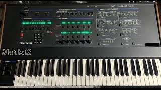 Oberheim Matrix 12 [upl. by Randy]